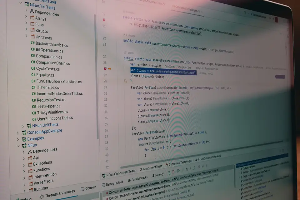 Code and file structure in a development environment, where multimedia schema is added