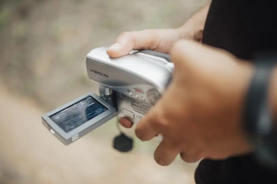 Handheld scanner reading a device, one signal type among many