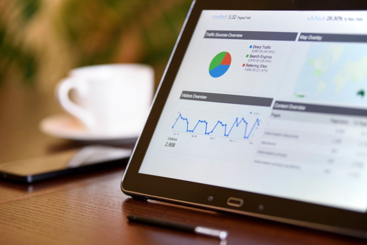 Data dashboard for SEO strategy
