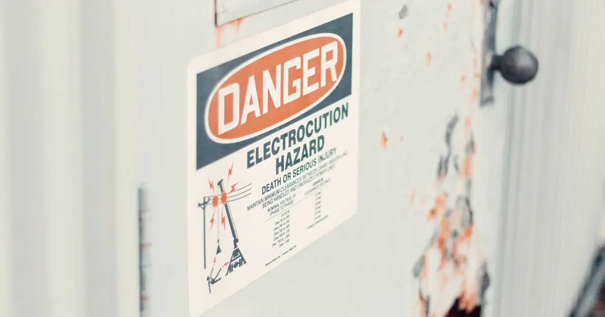 Hazard inspection representing a toxic backlink audit and disavow process