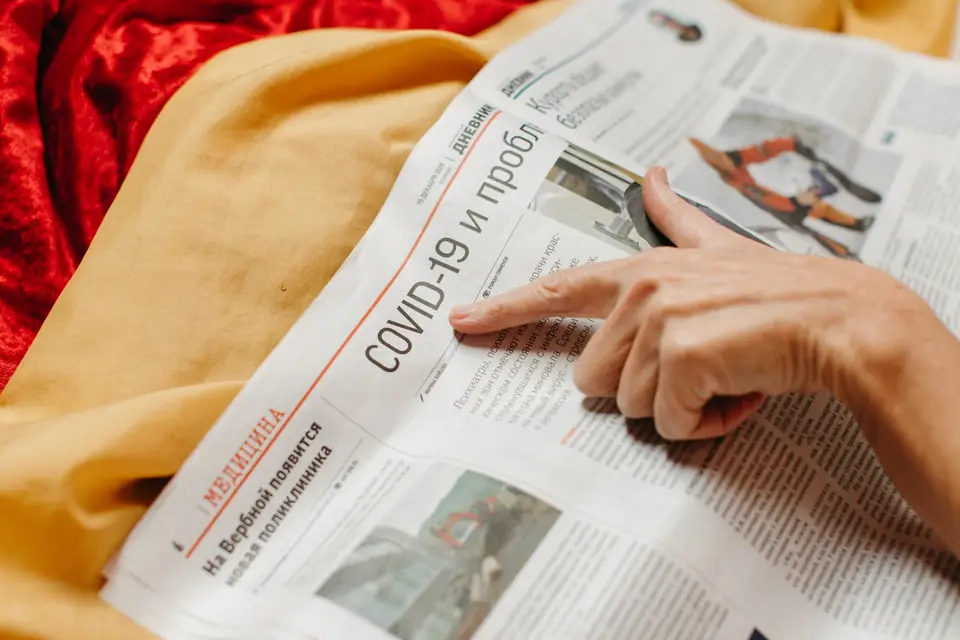 Headline typography representing title tag writing for search results
