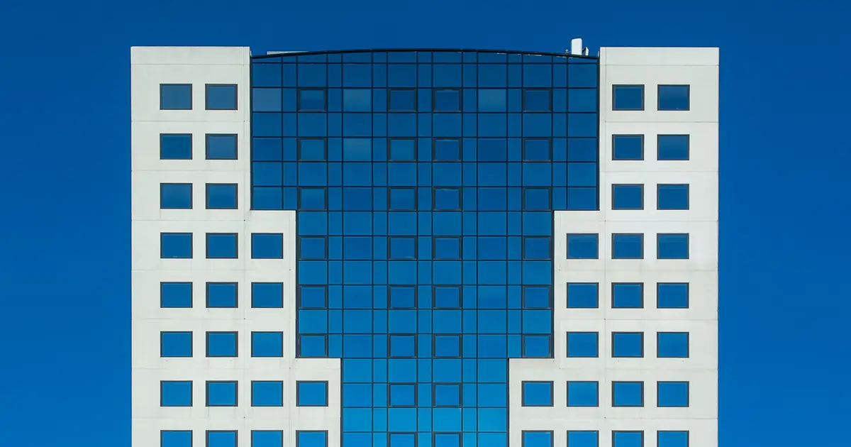 Corporate headquarters representing enterprise-scale SEO programmes