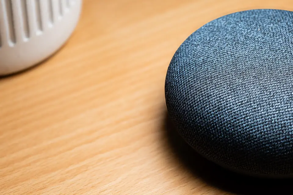 Smart speaker representing voice search and conversational queries