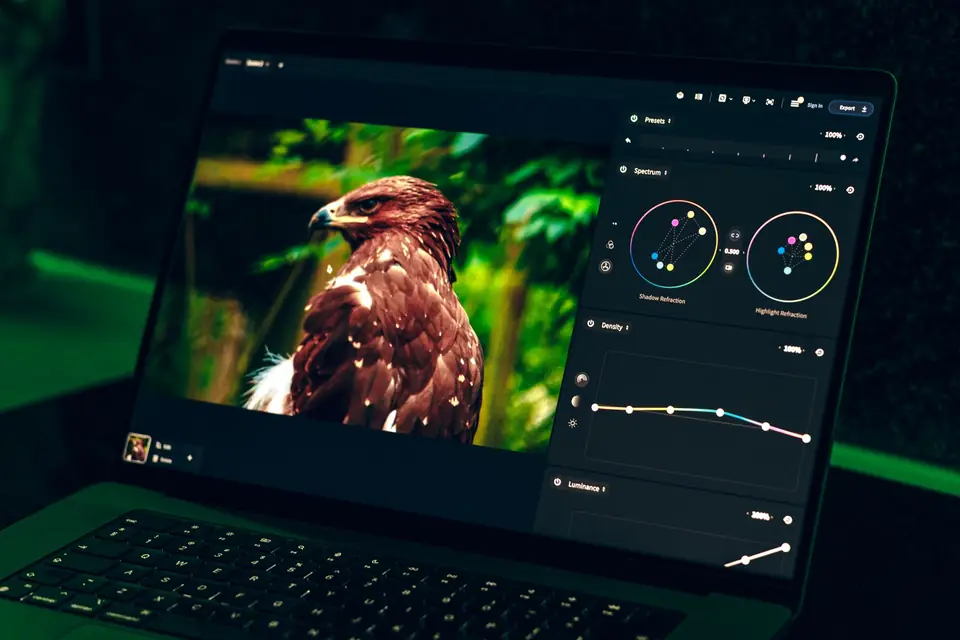 Designer compressing images to modern formats to reduce page weight