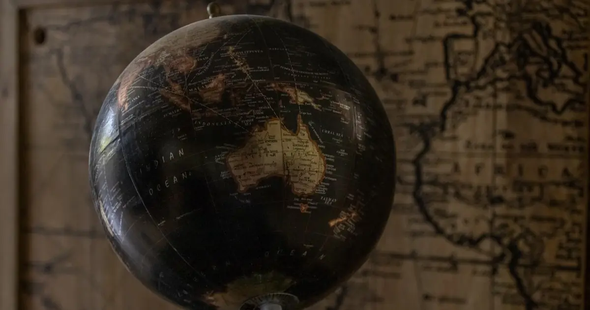 Globe representing international SEO targeting across languages and regions