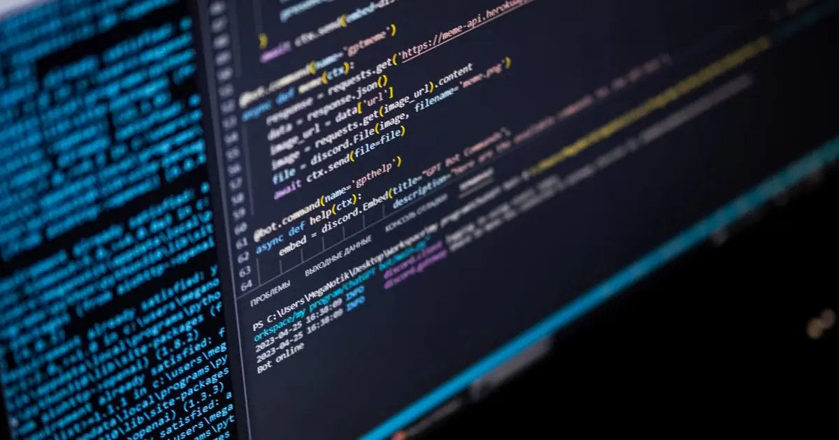JavaScript source code on a developer screen illustrating rendering for SEO