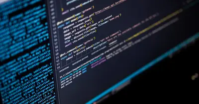 JavaScript source code on a developer screen illustrating rendering for SEO