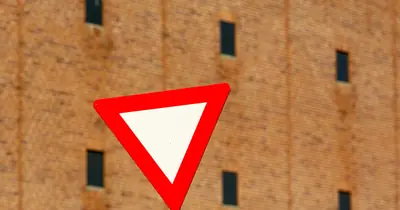 Directional signage representing robots.txt rules that route search engine crawlers
